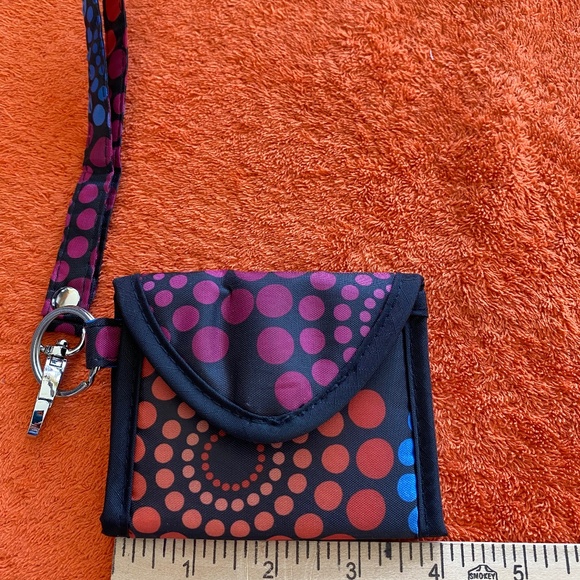 Clever Container Small wristlet with zipper pouch in back - Picture 1 of 3